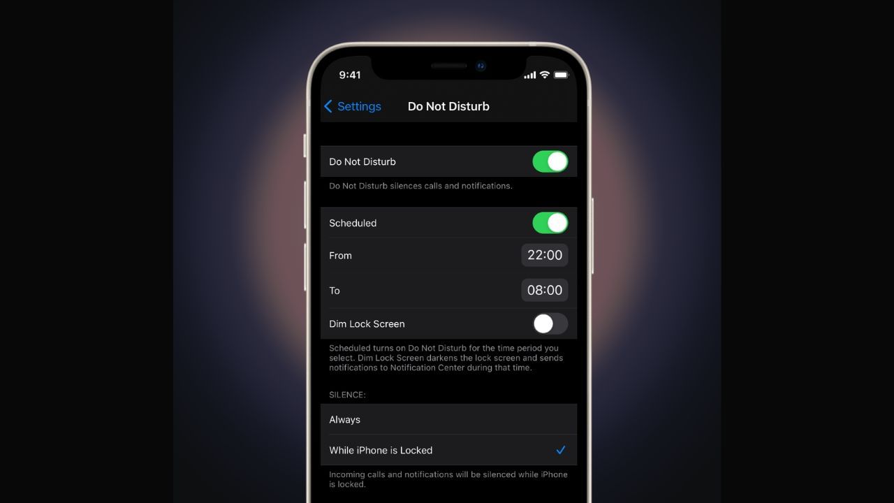 "ડુ નોટ ડિસ્ટર્બ" મોડ ચાલુ કરો: તમારી સ્ક્રીનની ઉપરથી નીચે સ્વાઇપ કરો."ડુ નોટ ડિસ્ટર્બ" અથવા "ક્યુએટ મોડ" પર ટેપ કરો. આ મોડ વાંરવાર આવતી નોટિફિકેશન બંધ કરી દેશે. આ ઓપ્શન ત્યારે કામ લાગી શકે છે જ્યારે તમે કોઈ જરુરી કામ અથવા તો મિટિંગમાં બેઠા હોય આ મોડ ઓન કરવાથી તેટલા સમય માટે નોટિફિકેશન આવતી બંધ થઈ શકે અને આવતો તો તેનો અવાજ નહીં આવે.