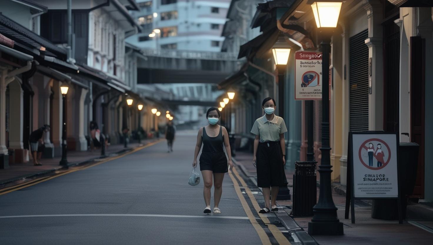 સિંગાપોર: એક અઠવાડિયામાં કોરોના વાયરસના કેસ વધીને લગભગ 14,200 થઈ ગયા છે. અહીં આશરે 100 થી 133 જેટલા કેસ વધી રહ્યા છે. કોરોનાના 'LF.7' અને 'NB.1.8' જેવા નવા વાયરસ અહીં ફેલાઈ રહ્યા છે.