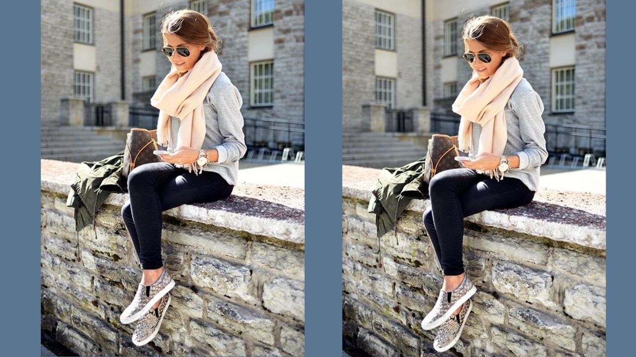 ન્યૂડ અથવા પોઇન્ટેડ જૂતા પહેરો: તમારી ત્વચાના રંગ સાથે મેળ ખાતા ન્યૂડ રંગના જૂતા અથવા પોઇન્ટેડ જૂતા પહેરવાથી તમારા પગ લાંબા દેખાય છે. પગની ઘૂંટીના પટ્ટાવાળા જૂતા ન પહેરવાનો પ્રયાસ કરો. કારણ કે તેનાથી પગ ટૂંકા દેખાઈ શકે છે. મોનોક્રોમ લુક તમને સૌથી વધુ અનુકૂળ આવશે. ઉપરથી નીચે સુધી એક જ રંગના કપડાં પહેરવાથી તમને ઊંચા દેખાવામાં મદદ મળે છે. ઘાટા રંગો, ખાસ કરીને કાળા, તમને પાતળા અને ઊંચા બનાવે છે.