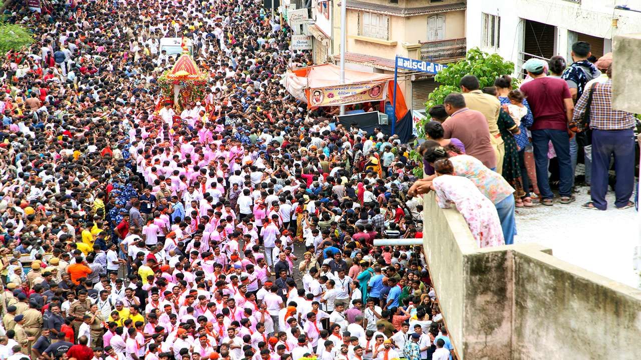 રથયાત્રામાં પહેલીવાર AI ટેકનોલોજી - 3500 કેમેરાની નજર