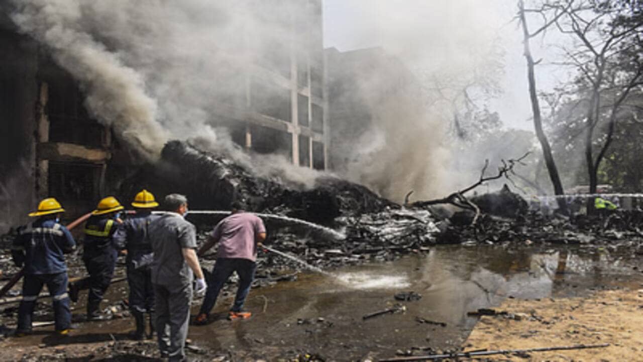 અમદાવાદમાં જ્યા પ્લેન ક્રેશ થયું હતુ તે સ્થળે 700 થી 1000 ડિગ્રી સુધી પહોચ્યું હતું તાપમાન