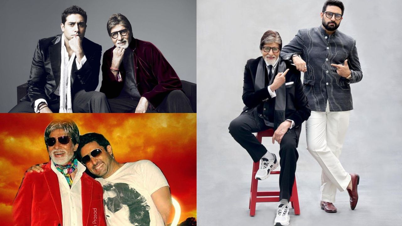 અભિષેક બચ્ચનના નામે 'ગુરુ' અને 'રેફ્યુજી' જેવી ફિલ્મો છે. તેમના પિતા અમિતાભ બચ્ચનને સદીના સુપરસ્ટાર કહેવામાં આવે છે. અભિષેકે તેમના પિતા સાથે કામ કર્યું છે. બંનેએ 'સરકાર 3', 'કભી અલવિદા ના કહેના' અને 'બંટી ઔર બબલી'માં સાથે કામ કર્યું છે.