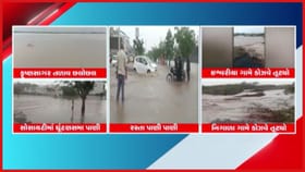 બોટાદમાં મેઘરાજાની તોફાની શરૂઆત, શહેરના માર્ગો પાણીમાં ગરકાવ