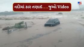 પાલીતાણાની નદીઓમાં ઘોડાપૂર, રજાવળ નદીમાં કાર તણાઈ પાલીતાણાની નદીઓમાં ઘોડાપૂર, રજાવળ નદીમાં કાર તણાઈ