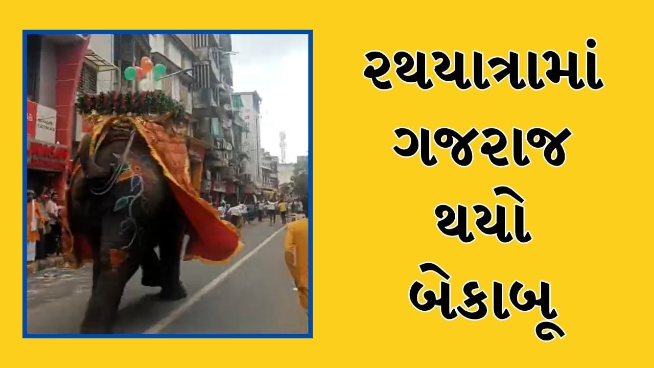 Breaking News : અમદાવાદમાં રથયાત્રા દરમિયાન ગજરાજ થયો બેકાબૂ, ભક્તોમાં મચી નાસભાગ, જુઓ Video