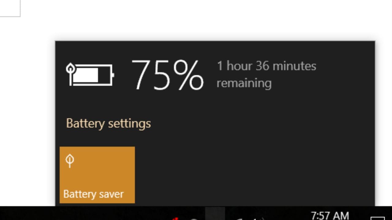 બેટરી સેવર મોડ ચાલુ કરો: વિન્ડોઝ અને મેક બંને પાસે બેટરી સેવર અથવા પાવર સેવિંગ મોડનો વિકલ્પ છે. તેને ચાલુ કરીને, સિસ્ટમ આપમેળે પાવર સેવિંગ મોડમાં કાર્ય કરે છે અને ઓછી બેટરી વાપરે છે અને વધુ બચત કરે છે.