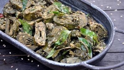 ગુજરાતમાં ફાફડા, જલેબી, ખાંડવી, ગાંઠીયા સાથે પાતરા પણ ખૂબ જ ફેમસ છે. ત્યારે પાત્રા બનાવવાની સરળ રેસિપી જણાવીશું. 