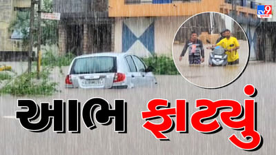 Rain News :  દાંતામાં આભ ફાટ્યું ! એક જ રાત્રિમાં 9 ઈંચ વરસાદ ખાબક્યો, રસ્તાઓ નદીમાં ફેરવાયા, જુઓ Video