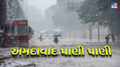 Rain News : વીજળીના કડાકા ભડાકા સાથે ધોધમાર વરસાદ ખાબક્યો, નારોલથી વિશાલા તરફ જતા રસ્તા પર ભરાયા પાણી, જુઓ Video