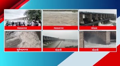 મેઘરાજાની ધમાકેદાર શરૂઆતથી રાજ્યના જળાશયો છલકાયા, 35થી વધુ ગામોમાં એલર્ટ- જુઓ Video