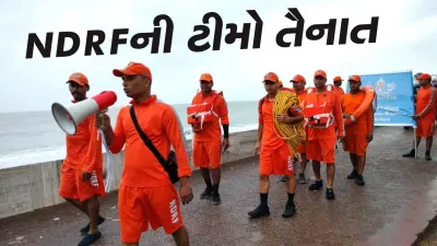 Monsoon 2025 : સૌરાષ્ટ્રમાં અતિભારે વરસાદના પગલે પૂરની સ્થિતિ, NDRFની ટીમ સ્ટેન્ડ બાય રખાઈ, જુઓ Video