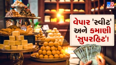 તમે ઘરમાંથી મીઠાઈ બનાવીને વેચી શકો છો અથવા તો હોલસેલ વેપારીઓ પાસેથી તૈયાર મીઠાઈ લઈ વેચાણ શરૂ કરી શકો છો. ખાસ કરીને રસગુલ્લા, પેંડા, ગુલાબ જાંબુ જેવી મીઠાઈઓની માંગ છેલ્લા કેટલાંક વર્ષોમાં ખૂબ જ વધી છે.