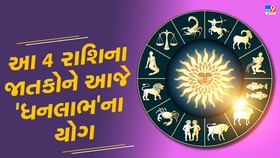 આ 4 રાશિઓના જાતકોને ધનલાભ, બાકીના માટે દિવસ કેવો? આ 4 રાશિઓના જાતકોને ધનલાભ, બાકીના માટે દિવસ કેવો?