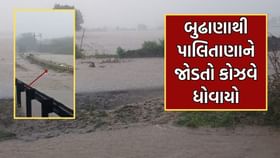 ભાવનગરના બુઢાણાથી પાલિતાણાને જોડતો કોઝવે ધોવાયો- ભાવનગરના બુઢાણાથી પાલિતાણાને જોડતો કોઝવે ધોવાયો-