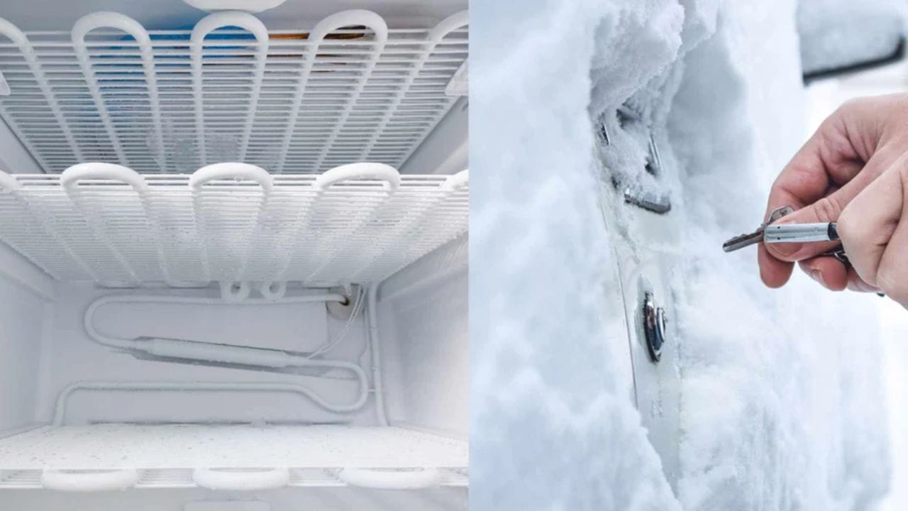 કેવી રીતે ઠીક કરવું: સમસ્યાને ઠીક કરવા માટે, થીજી ગયેલા બરફને ઓગાળવાનો પ્રયાસ કરો. આ માટે, તમે ગરમ પાણીનો ઉપયોગ કરી શકો છો. આ માટે, ફ્રીઝર ડ્રેઇનમાં પાણી રેડો. જો આ કામ ન કરે, તો કેટલાક લોકો બરફ તોડવા માટે પાઇપ ક્લીનર અથવા વાયર હેંગરનો ઉપયોગ કરવાનો પ્રયાસ કરે છે. જો ડ્રેઇનમાં જામ ખૂબ ઓછો હોય, તો તમારે વાલ્વ ડિસ્કનેક્ટ કરવાની જરૂર પડી શકે છે.