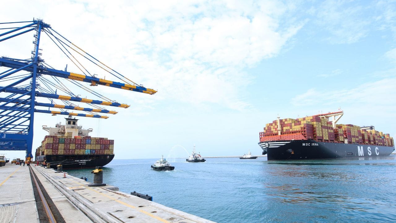 'MSC ઈરિના' માર્ચ 2023 માં લોન્ચ કરવામાં આવ્યું હતું અને તે જ વર્ષના એપ્રિલમાં તેની પ્રથમ સફર શરૂ કરી હતી.