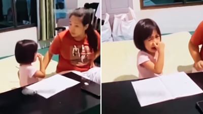 Funny Video: આને કહેવાય ડ્રામા ક્વીન! છોકરી જોર-જોરથી રડી રહી હતી, કેમેરો સામે આવતા જ રડતા રડતા પણ આવ્યા પોઝ