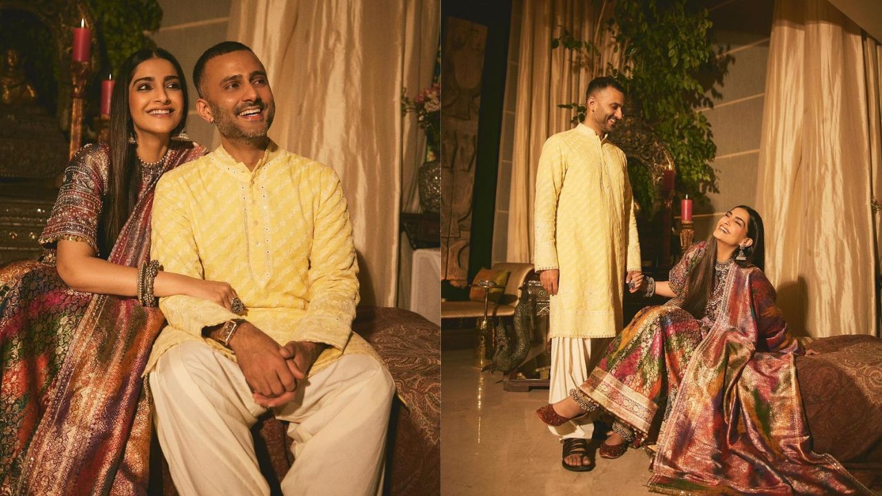 સોનમે પોતાનું પ્રાથમિક શિક્ષણ જુહુની આર્ય વિદ્યા મંદિર સ્કૂલમાંથી પૂર્ણ કર્યું. ત્યારબાદ તેણે સિંગાપોરની યુનાઇટેડ વર્લ્ડ કોલેજ ઓફ સાઉથ ઇસ્ટ એશિયામાં અભ્યાસ કર્યો અને પછી લંડનની ઇસ્ટ લંડન યુનિવર્સિટીમાંથી પોતાનો અભ્યાસ પૂર્ણ કર્યો.