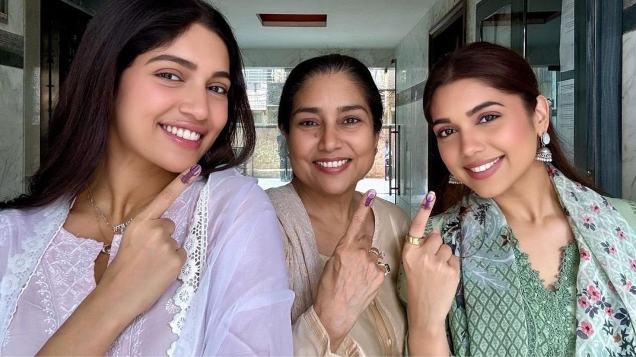 ભૂમિ પેડનેકર કોંકણી અને હરિયાણવી પરિવારમાંથી આવે છે, તેના પિતા, સતીશ પેડનેકર ભૂતપૂર્વ ધારાસભ્ય અને મહારાષ્ટ્રના ગૃહ અને શ્રમ મંત્રી હતા. તેની માતા, સુમિત્રા પેડનેકર છે, ભૂમિને સમીક્ષા નામની એક નાની બહેન છે, જે એક વકીલ અને મોડેલ છે. પિતાના નિધન બાદ પરિવારે અનેક સમસ્યાનો સામનો કર્યો હતો.