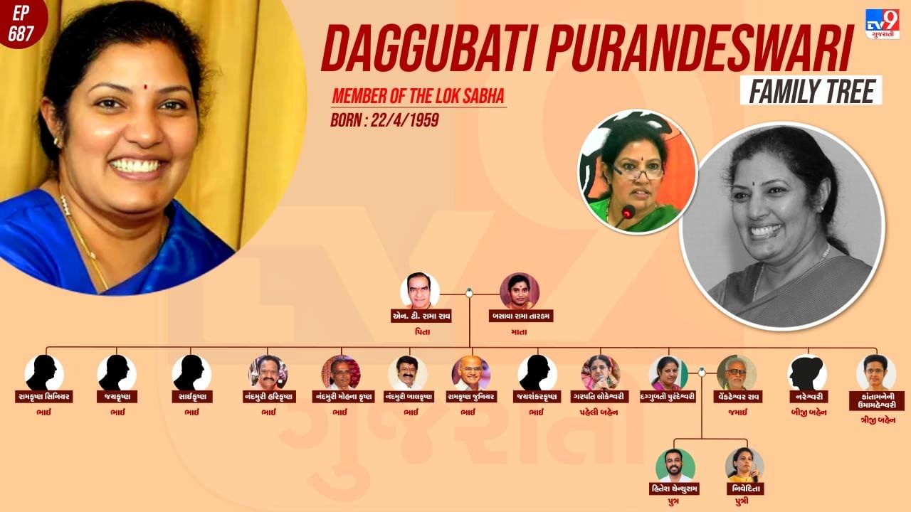 તો ચાલો જાણીએ કોણ છે ડી.પુરંદેશ્વરી તેમજ તેમની પર્સનલ લાઈફ વિશે જાણીએ.