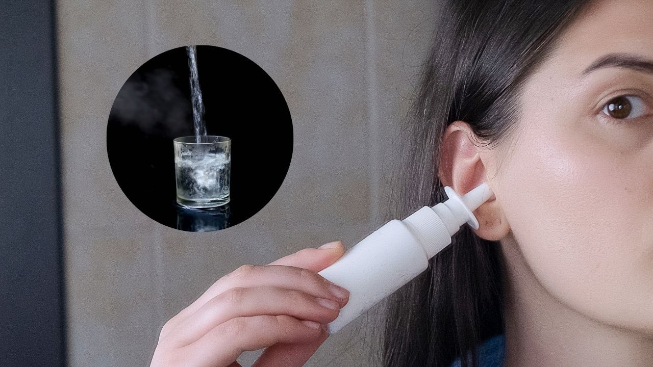 એક પ્લાસ્ટિકની બોટલમાં ગરમ પાણી ભરી લો અને ધીમે ધીમે કાનમાં નમાવીને નીચેના દિશામાં પાણી કાઢો. આવું 2-3 વખત કરો જેથી કરીને કાનમાં ભરેલો મેલ બહાર આવી જાય છે.