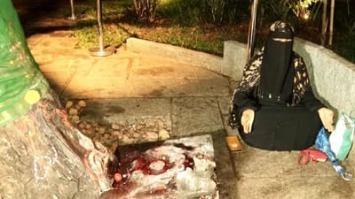 કોપ્પલમાં ગવિસિદ્ધેશ્વર મઠમાં મુસ્લિમ મહિલા ધ્યાનમાં બેઠેલી જોવા મળી