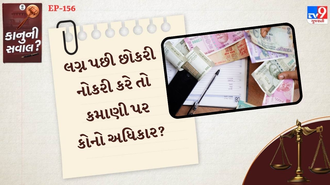 દહેજ પ્રતિબંધ અધિનિયમ, 1961 (Dowry Prohibition Act, 1961) જો પતિ અથવા સાસરિયા 'દહેજ'ના નામે સ્ત્રીની કમાણી, પગાર, મિલકત જેવી વસ્તુઓ માંગે છે, તો આ કાયદો લાગુ પડે છે. 5 વર્ષ સુધીની જેલ અને રૂ. 15,000 દંડ (અથવા માંગેલી દહેજની રકમ બેમાંથી જે વધુ હોય)