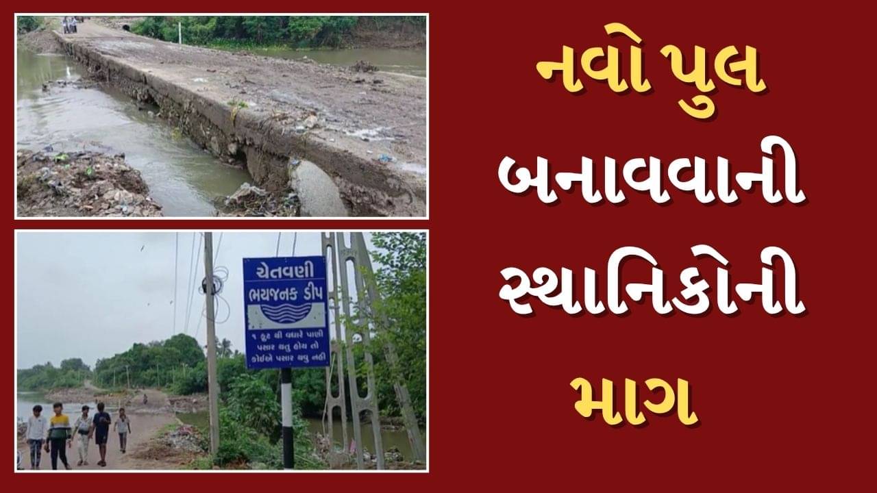 Rain News : જામનગરમાં એક પુલ માટે ત્રણ-ત્રણ વખત ટેન્ડર પ્રક્રિયા, 5 વર્ષ પૂર્ણ છતાં ન બન્યો પુલ, જુઓ Video