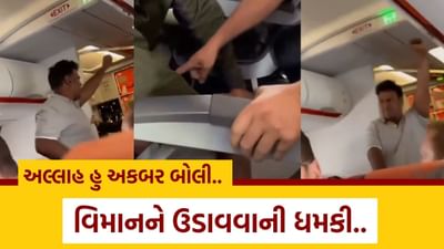 અલ્લાહ હુ અકબર - હું ફ્લાઇટને બોમ્બથી ઉડાવી દઈશ... લંડનથી ઉડતા વિમાનમાં મુસાફરે મચાવ્યો હંગામો, જુઓ Video