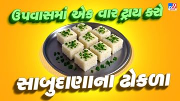 Sabudana Dhokla : શ્રાવણ મહિનામાં ઘરે બનાવો સાબુદાણાના ઢોકળા, એક વાર ખાશો તો વારંવાર યાદ કરશો Sabudana Dhokla : શ્રાવણ મહિનામાં ઘરે બનાવો સાબુદાણાના ઢોકળા, એક વાર ખાશો તો વારંવાર યાદ કરશો