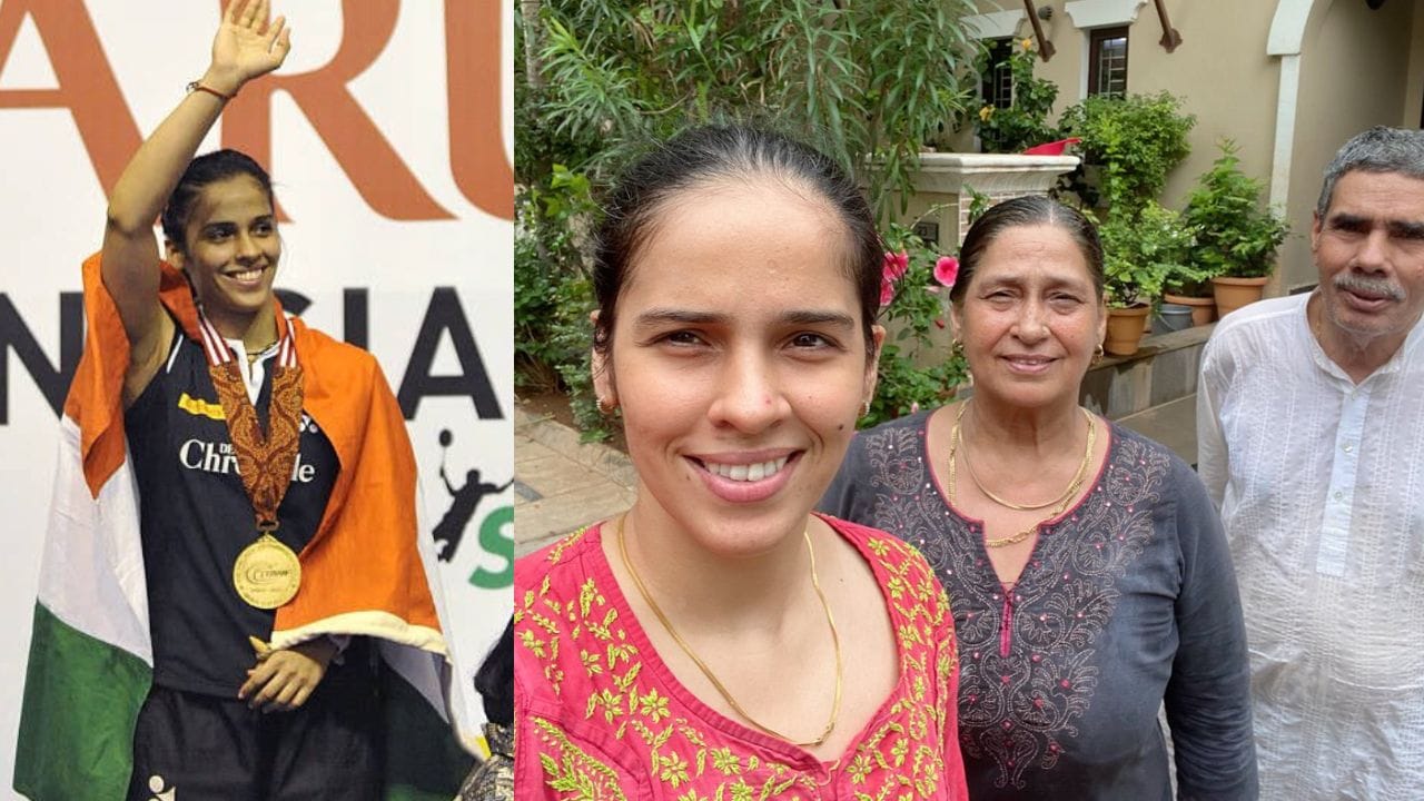 સાયના નેહવાલનો જન્મ 17 માર્ચ 1990ના રોજ હરિયાણાના હિસારમાં થયો હતો. તેમના પિતાનું નામ ડૉ. હરવીર સિંહ નેહવાલ અને માતાનું નામ ઉષા રાની નેહવાલ છે. સાયના નહેવાલને એક બહેન પણ છે,