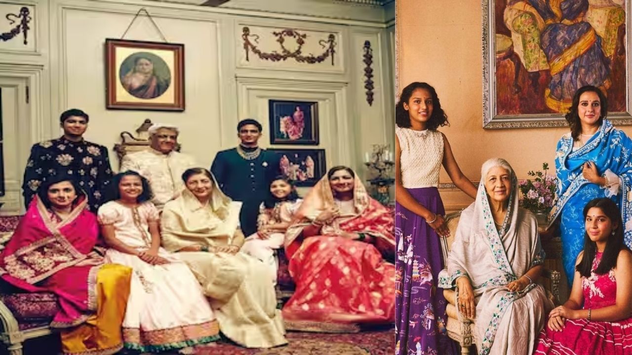 સમરજીતસિંહના પરિવારમાં રવિ વર્માના અમૂલ્ય ચિત્રો, સોનાં-ચાંદીના દાગીના અને અન્ય શાહી વારસા સામેલ છે. આ બધું તેમને તેમની અદ્વિતીય ભવ્યતા અને સમૃદ્ધિનું દ્રષ્ટાંત બનાવે છે.
