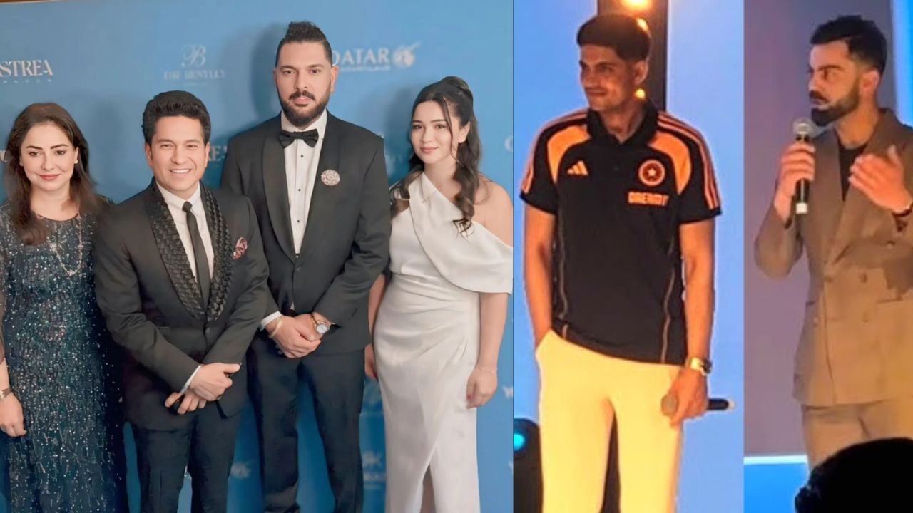 ભારતીય ટેસ્ટ ટીમના કેપ્ટન શુભમન ગિલ આ ડિનરમાં આખી ટીમ સાથે પહોંચ્યા હતા. આ દરમિયાન, તેમનો એક ફોટો સોશિયલ મીડિયા પર આગની જેમ વાયરલ થયો હતો. આ ફોટામાં, ક્રિકેટના ભગવાન કહેવાતા સચિન તેંડુલકરની પુત્રી સારા તેંડુલકર તેમની સાથે જોવા મળી હતી, ત્યારબાદ શુભમન અને સારાની કથિત નિકટતાની અફવાઓ ફરી હેડલાઇન્સમાં આવી છે.