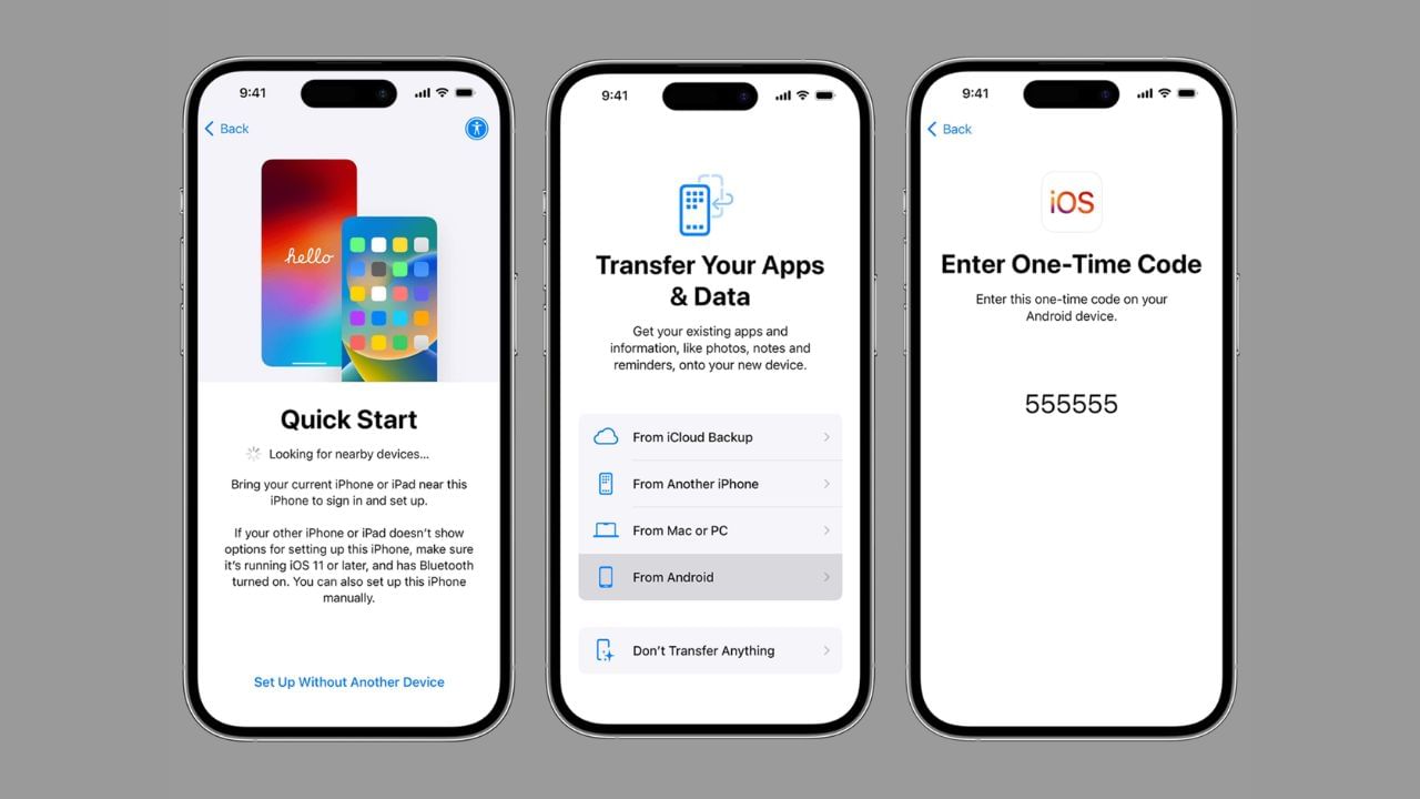 તમારા એન્ડ્રોઇડ ફોન પર મૂવ ટુ iOS એપ ઇન્સ્ટોલ કરો. ગૂગલ પ્લે સ્ટોર પર જાઓ અને મૂવ ટુ iOS એપ ડાઉનલોડ કરો અને ખોલો.