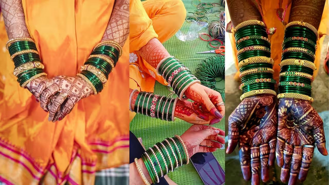 પતિના સારા નસીબ અને લાંબા આયુષ્યની શુભેચ્છાઓ: હિન્દુ પરંપરા અનુસાર લીલી બંગડીઓ પહેરવાથી સ્ત્રીને તેના પતિ માટે આશિર્વાદ મળે છે. એવું માનવામાં આવે છે કે લીલી બંગડીઓ પતિના લાંબા આયુષ્ય, સ્વાસ્થ્ય અને સુખી લગ્ન જીવનની કામના સાથે સંકળાયેલી છે.