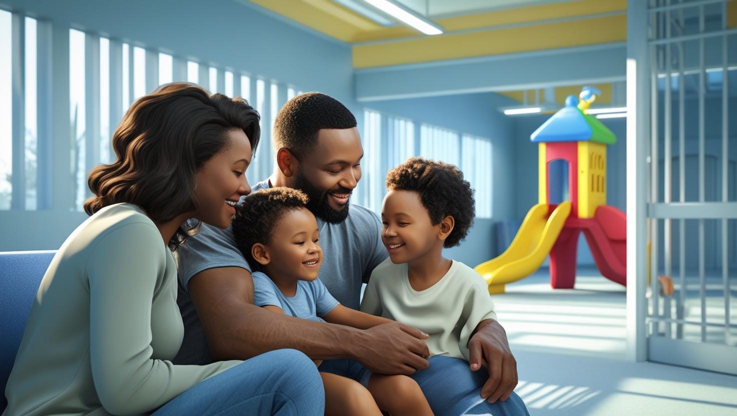 સ્પેનની અરેન્જુએલ જેલમાં, કેદીઓને તેમના પરિવાર સાથે સમય વિતાવવાની છૂટ આપવામાં આવે છે. આ જેલ કાચથી બની છે અને તેમાં ટીવી, ફ્રિજ અને બાસ્કેટબોલ રમવા માટેનું મેદાન પણ બનાવવામાં આવ્યું છે.