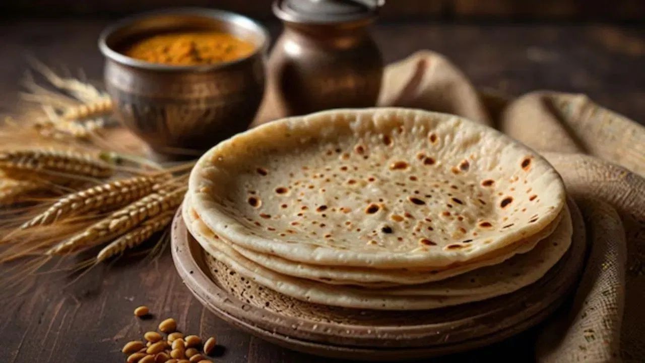 ઘઉંની રોટલી - ઘઉંની રોટલી સૌથી સામાન્ય છે. તેમાં ફાઇબર, પ્રોટીન અને કાર્બોહાઇડ્રેટ્સ હોય છે, જે ઉર્જા આપે છે. ઘઉંમાં વિટામિન બી અને આયર્ન પણ હોય છે, જે એનિમિયાને રોકવામાં મદદ કરે છે. પરંતુ જો ઘઉંને ખૂબ જ વધારે પ્રોસેસ કરવામાં આવે તો તેના પોષક તત્વોમાં ઘટાડો થઈ શકે છે. તેથી આખા ઘઉં (Whole Wheat)ની રોટલી પસંદ કરો.