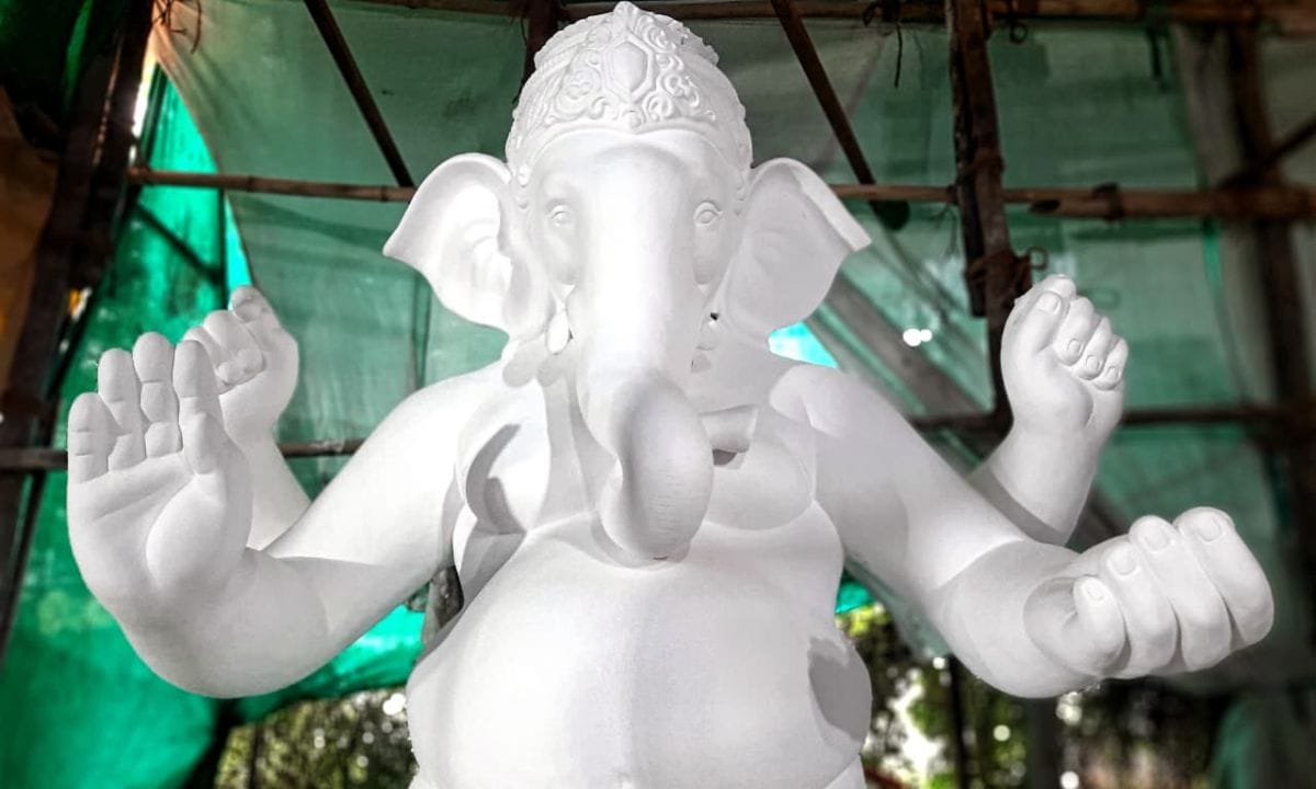 જ્યારે આ મૂર્તિનું વિસર્જન કરવામાં આવે ત્યારે આ બીજ જમીનમાંથી વૃક્ષ રૂપે કે છોડ રૂપે ઊગી નીકળે છે.