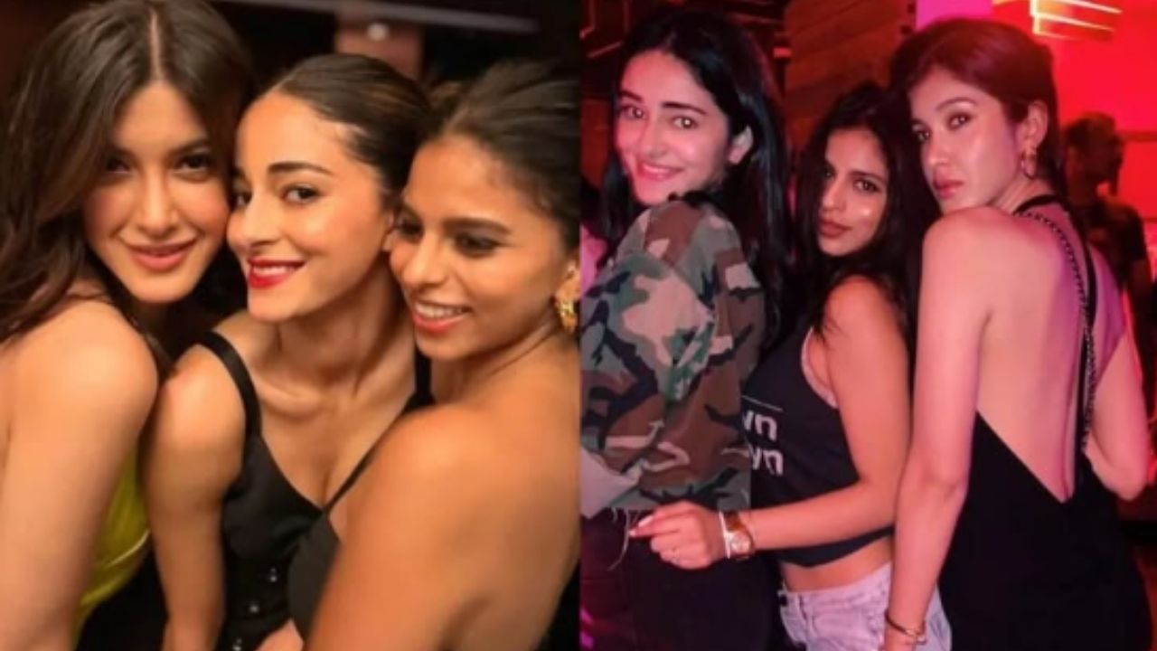 Bollywood Richest Star Kids Suhana Khan, Ananya Panday, Shanaya Kapoor Friendship (2)