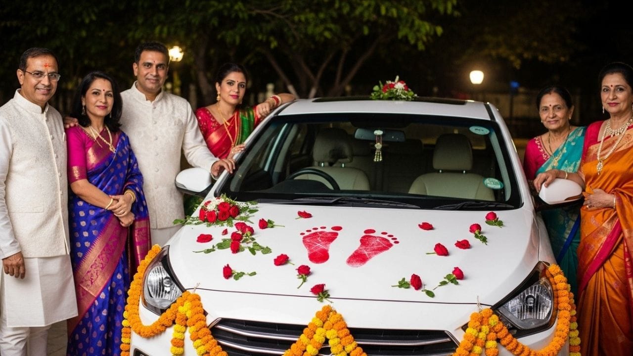 જ્યારે ઘરમાં કોઈ નવી કાર લીધી હોય કે સેકન્ડ હેન્ડ કાર લીધી હોય ત્યારે બધાની ખુશીનો પાર ન હોય. ઘરના લોકો એવું કહે છે કે નવી કાર આવી છે તો ઘરની લક્ષ્મીના પગલાં તેના પર પાડવા જોઈએ. આ એક રિવાજ બની ગયો છે. એક બીજાની દેખાદેખીમાં આ ટ્રેન્ડ શરુ થઈ ગયો છે. હકીકતમાં જ્યોતિષની દ્રષ્ટિએ જોઈએ તો તે અશુભ ગણવામાં આવે છે.