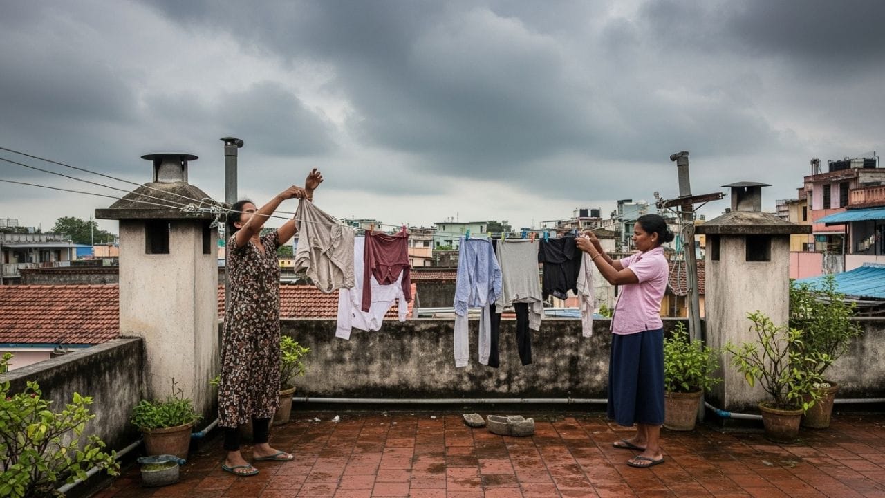 કપડાં સૂકવતી વખતે આ ભૂલો ન કરો: કેટલીક સ્ત્રીઓ કપડાં સીધા સૂકવે છે. પરંતુ સ્ત્રીઓએ હંમેશા ઊંધું સૂકવવું જોઈએ. જો કપડાં સીધા સૂર્યપ્રકાશમાં સૂકવવામાં આવે તો ડિઝાઇન અને રંગ બંને ઝાંખા પડી શકે છે. આવી સ્થિતિમાં સ્ત્રીઓએ કપડાં ઊંધા અથવા અંદરથી સૂકવવા જોઈએ.