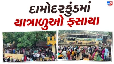 Breaking News : પિતૃમોક્ષ માટે દામોદરકૂંડમાં આવેલા શ્રદ્ધાળુઓ ફસાયા, ભારે વરસાદના કારણે સર્જાઈ ઘોડાપુરની સ્થિતિ, જુઓ Video