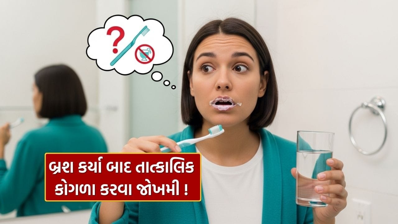 લોકો ઘણીવાર આપણને સવારે અને રાત્રે બ્રશ કર્યા પછી પાણી ન પીવાનું કહે છે, પરંતુ શું તમે જાણો છો કે આ પાછળનું કારણ શું છે અને આવું શા માટે કહેવામાં આવે છે?