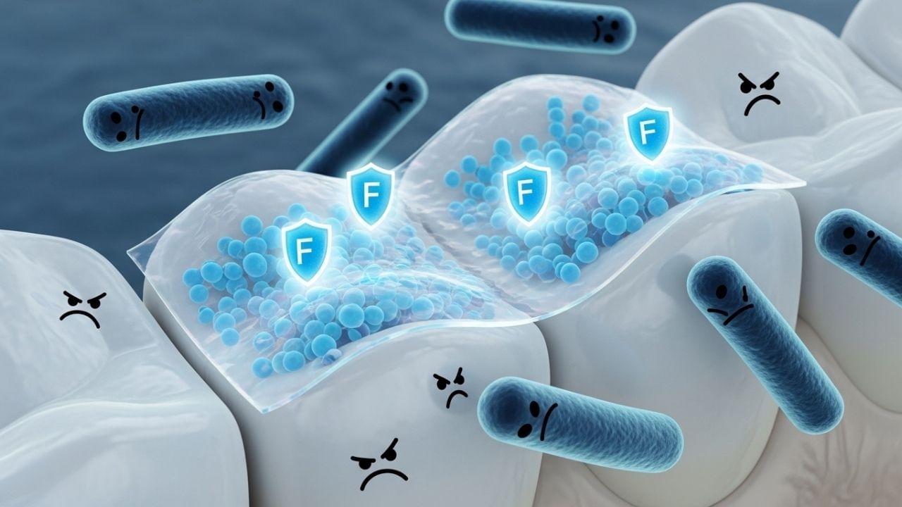 ફ્લોરાઇડનું કામ દાંતને પોલાણથી બચાવવાનું અને દંતવલ્કને નુકસાન થતું અટકાવવાનું છે, પરંતુ આ માટે તે થોડા સમય માટે દાંત પર રહે તે જરૂરી છે.