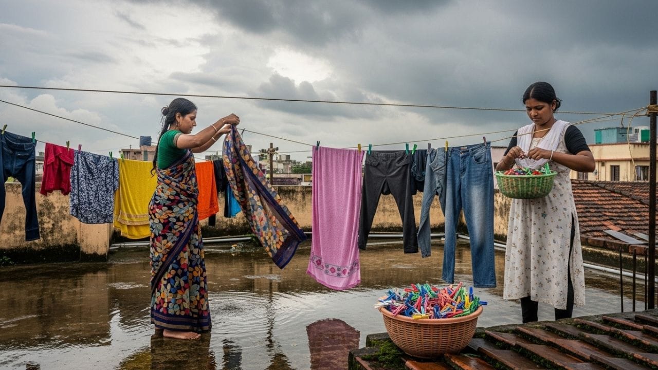 ભારે પવન હોય ત્યારે સ્ત્રીઓ કપડાં પર ચીપટાનો ઉપયોગ કરે છે જેથી કપડાં ઉડી ન જાય. જો ચીપટા લોખંડ કે સ્ટીલના બનેલા હોય તો તે કપડાં પર કાટનું નિશાન છોડી શકે છે. આ નિશાન સરળતાથી દૂર થતું નથી. આવી સ્થિતિમાં જો તમે કપડાં પર ચીપિયાનો ઉપયોગ કરો છો, તો પણ કપડાંને ઊંધા કરો અને સાઈડ પર લગાવો. કપડાંની વચ્ચે કે કોઈપણ ડિઝાઇન પર ચીપટાનો ઉપયોગ કરશો નહીં. આ ઉપરાંત લોખંડના ચીપટાનો ઉપયોગ કરવાને બદલે લાકડાના ચીપટાનો ઉપયોગ કરો.