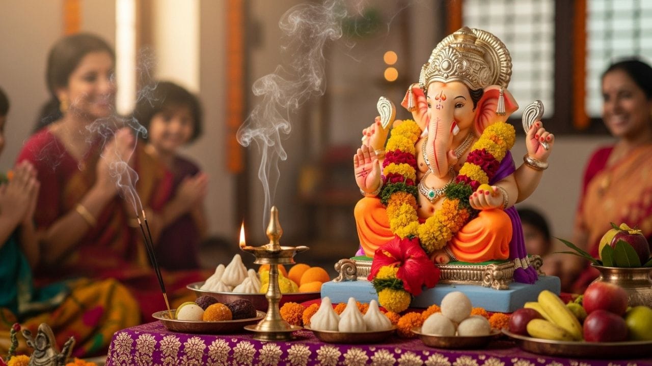 Ganesh Chaturthi 2025 Guide to Placing Ganesh Murti at Home (2)