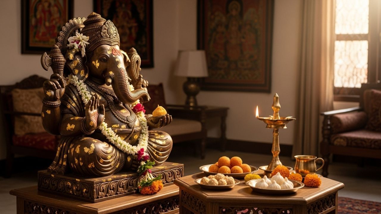 Ganesh Chaturthi 2025 Guide to Placing Ganesh Murti at Home (3)