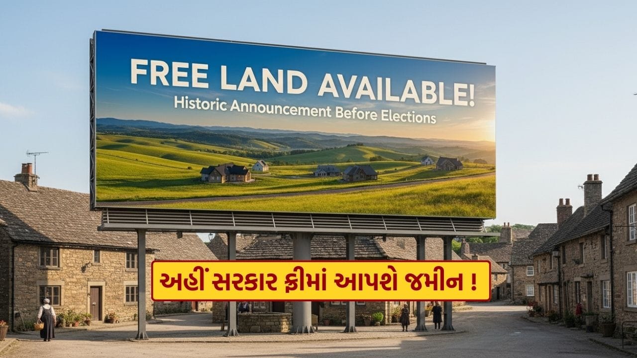 Free Land Scheme : અહીં ફ્રીમાં મળશે જમીન, ચૂંટણી પહેલા મોટી જાહેરાત, જાણો