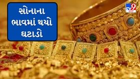 Gold Price Today : સોનાના ભાવમાં આજે નોંધાયો ઘટાડો Gold Price Today : સોનાના ભાવમાં આજે નોંધાયો ઘટાડો