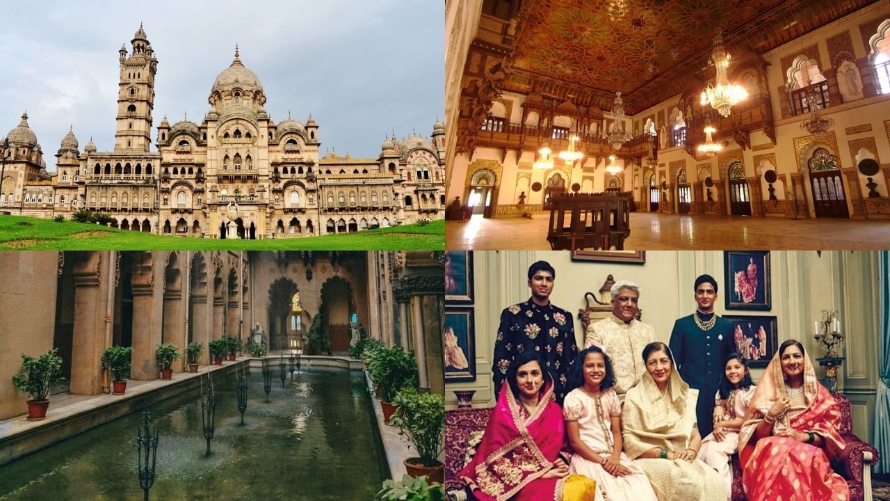 સૌ પ્રથમ, વડોદરાના લક્ષ્મી વિલાસ પેલેસ વિશે વાત કરીએ. આ મહેલ 1890 માં મહારાજા સયાજી રાવ ગાયકવાડ ત્રીજા દ્વારા બનાવવામાં આવ્યો હતો. આ યુરોપિયન શૈલીનો મહેલ હજુ પણ ગાયકવાડ રાજવી પરિવારનું નિવાસસ્થાન છે અને 500 એકરમાં ફેલાયેલો છે. તેની ભવ્યતાનો અંદાજ એ હકીકત પરથી લગાવી શકાય છે કે તે બકિંગહામ પેલેસ કરતા ચાર ગણો મોટો છે. તેના ઐતિહાસિક અને આર્થિક મૂલ્ય ખૂબ વધુ છે, પરંતુ તે ચોક્કસપણે ગુજરાતની સૌથી મૂલ્યવાન મિલકતોમાંની એક છે.